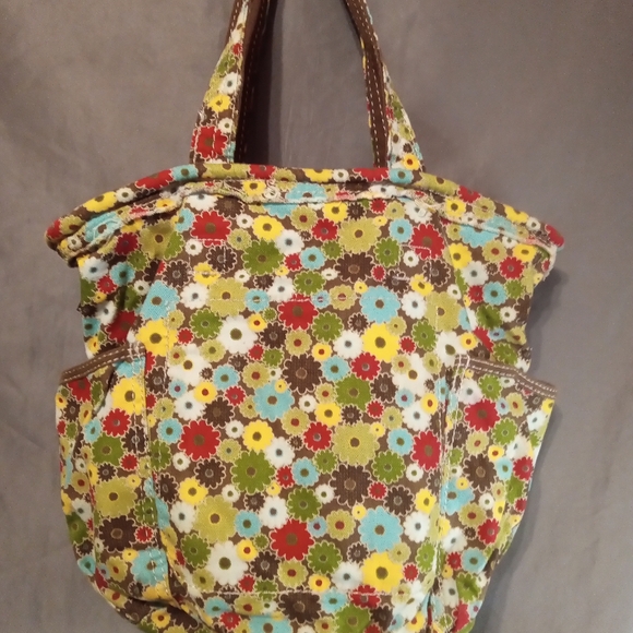 Thirty-one floral organizing utility tote - Picture 3 of 5